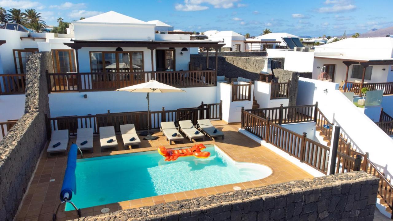 Villa Vista Rey - 6 Bedroom - Heated Pool - Amazing Views - Pool Table - Vista Lobos - Playa Blanca Eksteriør bilde